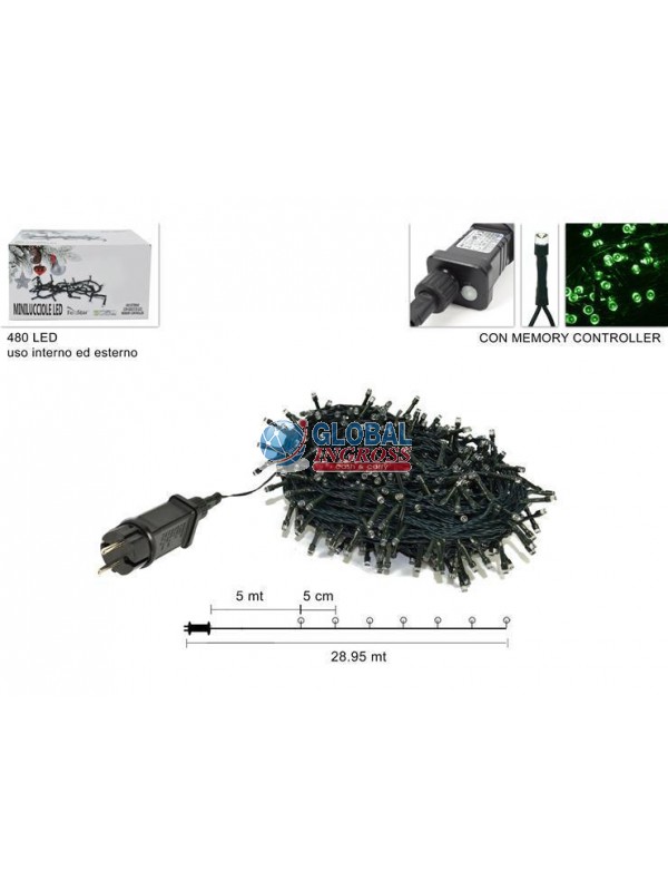 MINILED ESTERNO 480 VERDE
