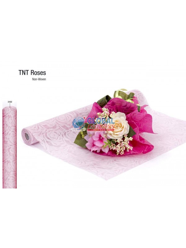 ROTOLO TNT ROSES ROSA 54cm   17337.3102