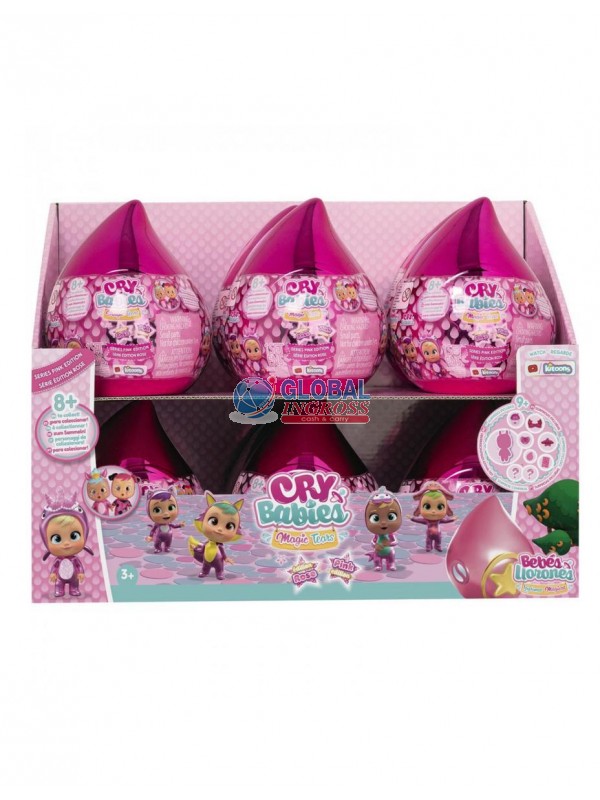 CRY BABIES MINI PINK EDITION