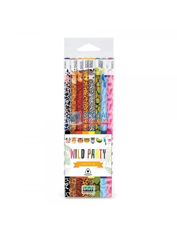 SET 8 MATITE ANIMALI HB