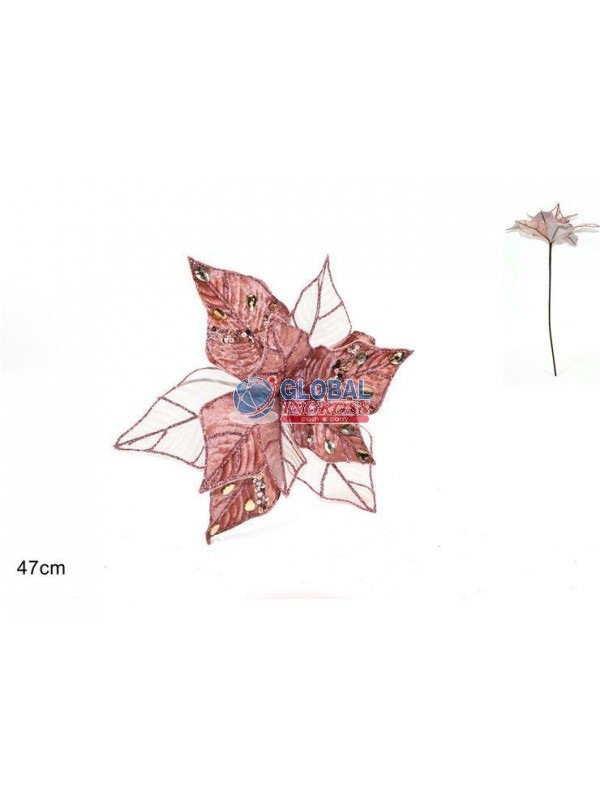 STELO ROSA GLITTER PAILLETTE DIAMANTI