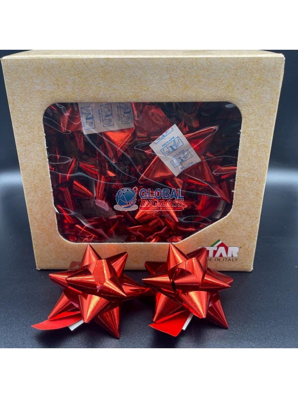 COCCARDA 19mm METAL ROSSA   21012.3802