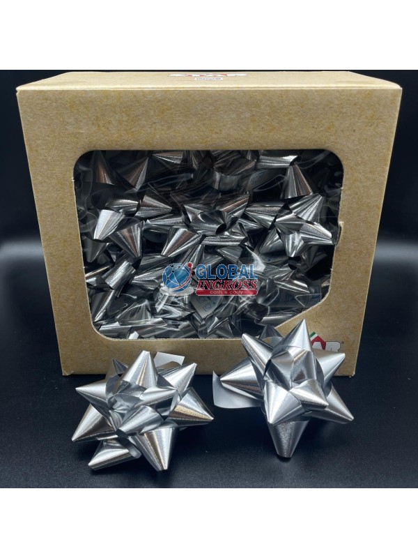 COCCARDA 19mm METAL ARGENTO 21012.6003