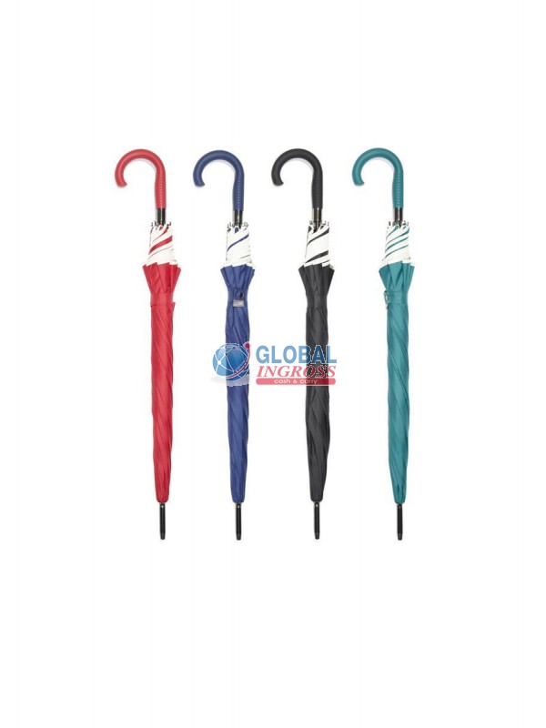 OMBRELLO LUNGO T.U. C/BORDINO AUTOMATICO PONGEE