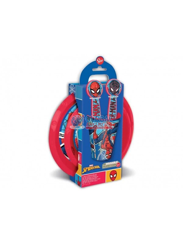 SET PAPPA 5pz SPIDERMAN