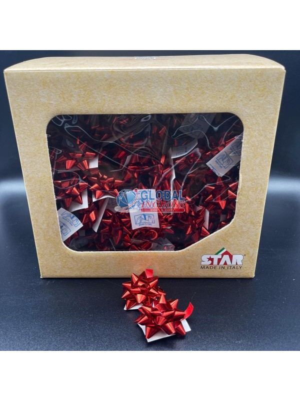 COCCARDA 7mm METAL ROSSA   21044.3802