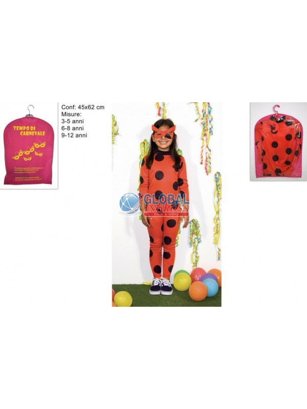 COSTUME COCCINELLA BIMBA MIS.ASS.