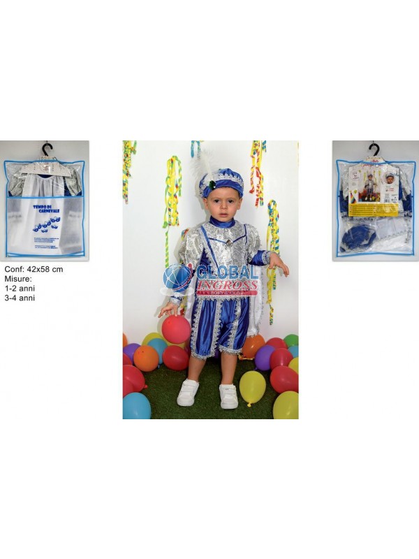 COSTUME PRINCIPE AZZURRO