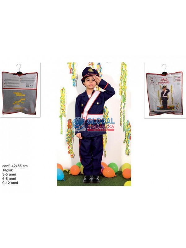 COSTUME POLIZIOTTO TG.ASS.