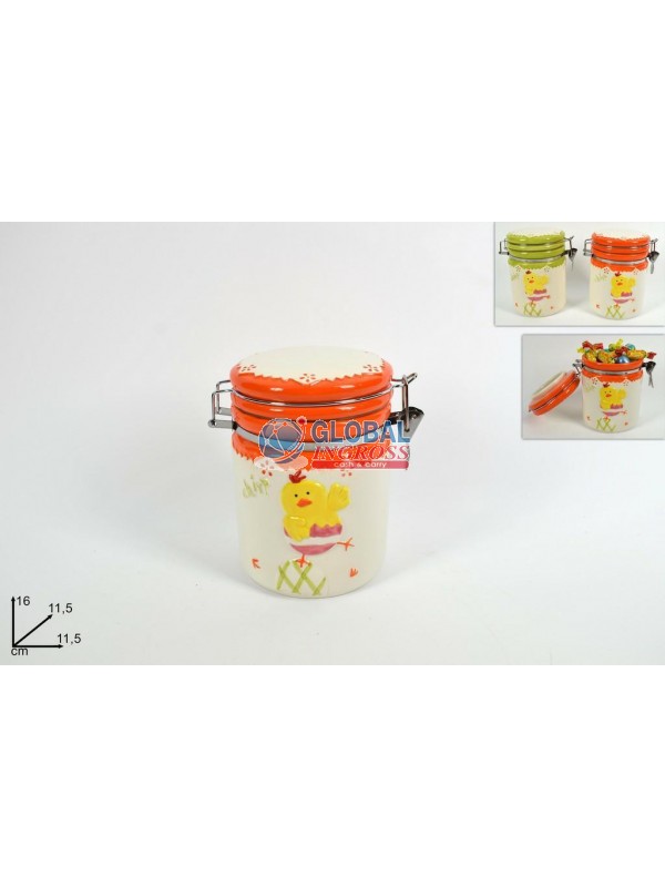 BARATTOLO DECORO PASQUA16cm