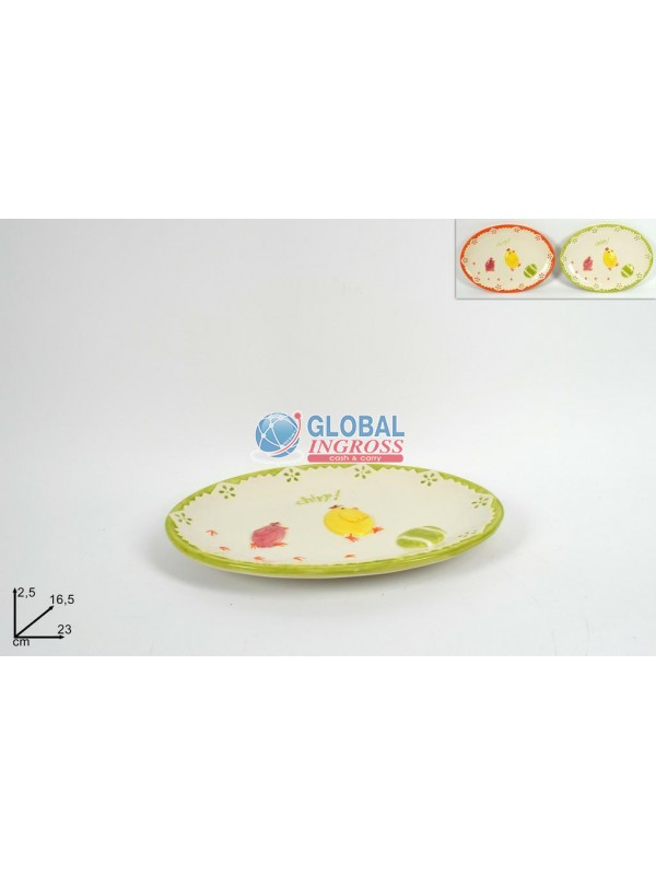 CENTROTAVOLA PASQUA OVALE 23cm