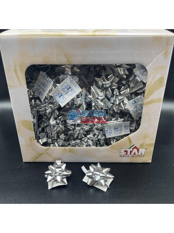 COCCARDA 7mm METAL ARGENTO 21044.6003