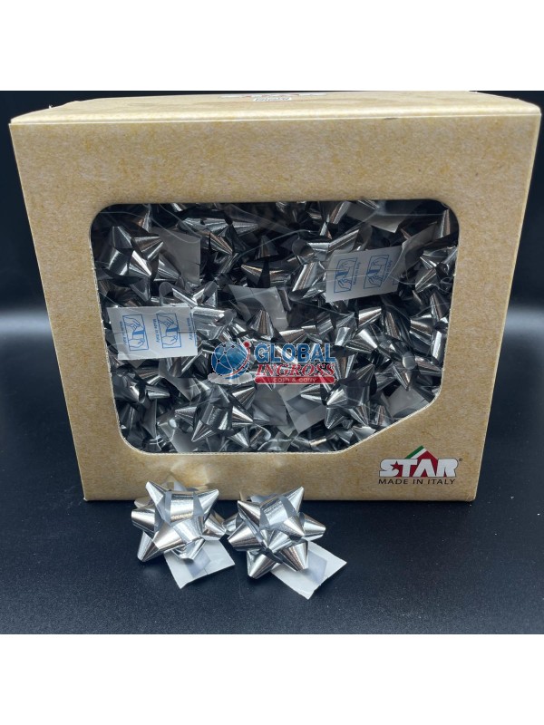 COCCARDA 10mm METAL ARGENTO 21045.6003
