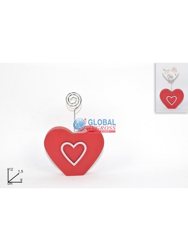 CUORE LEGNO F/BIGLIETTINO  .m