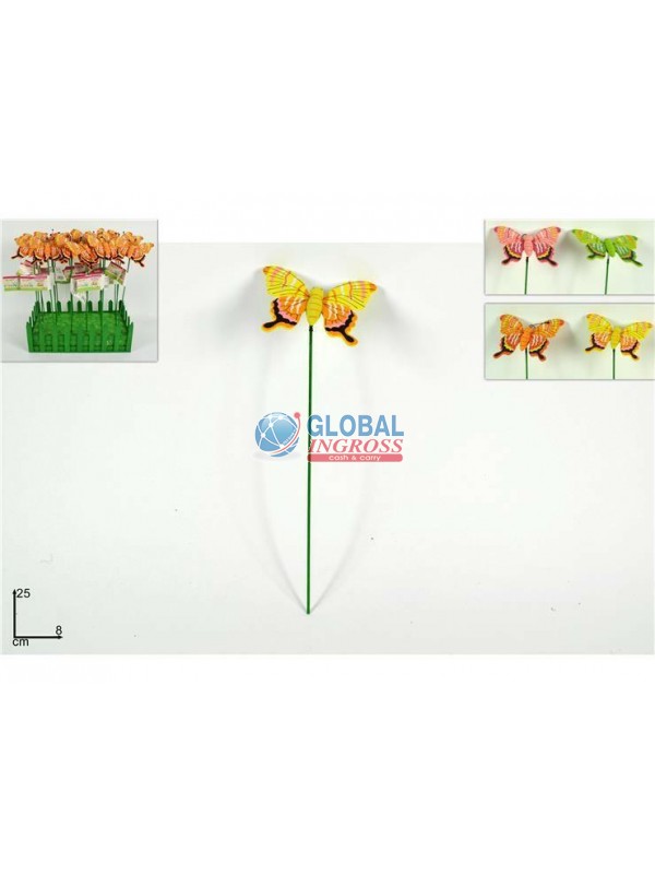 SPILLONE FARFALLA LEGNO