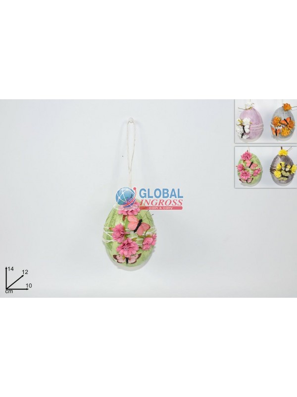 APPENDINO UOVO DECORATO14cm