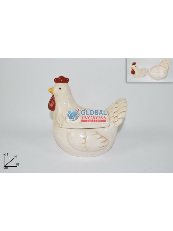 COFANETTO GALLINA 18cm