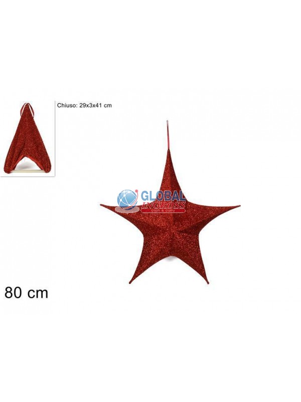 STELLA 80cm ROSSA RICHIUDIBILE