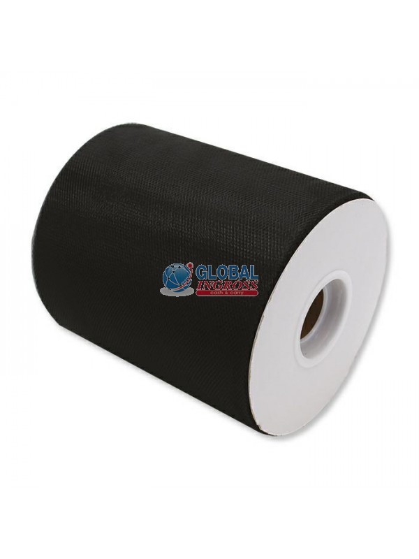 TULLE ROTOLO 12cm NERO 100mt