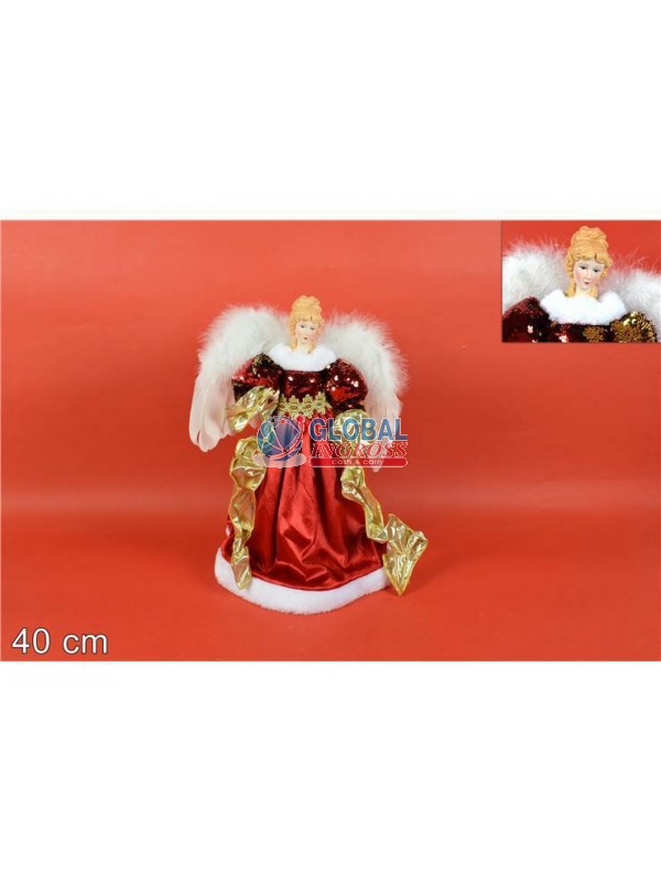 ANGELO 40cm ROSSO/ORO