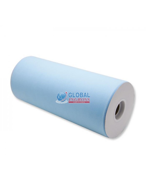 TULLE ROTOLO 25cm CELESTE 100mt