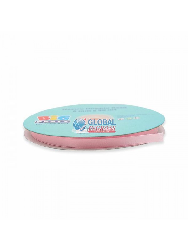ROTOLO RASO 6mm 50mt ROSA