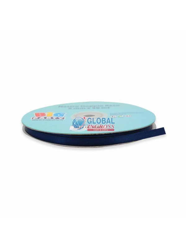 ROTOLO RASO 6mm 50mt BLU