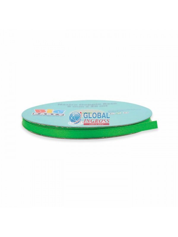 ROTOLO RASO 6mm 50mt VERDE