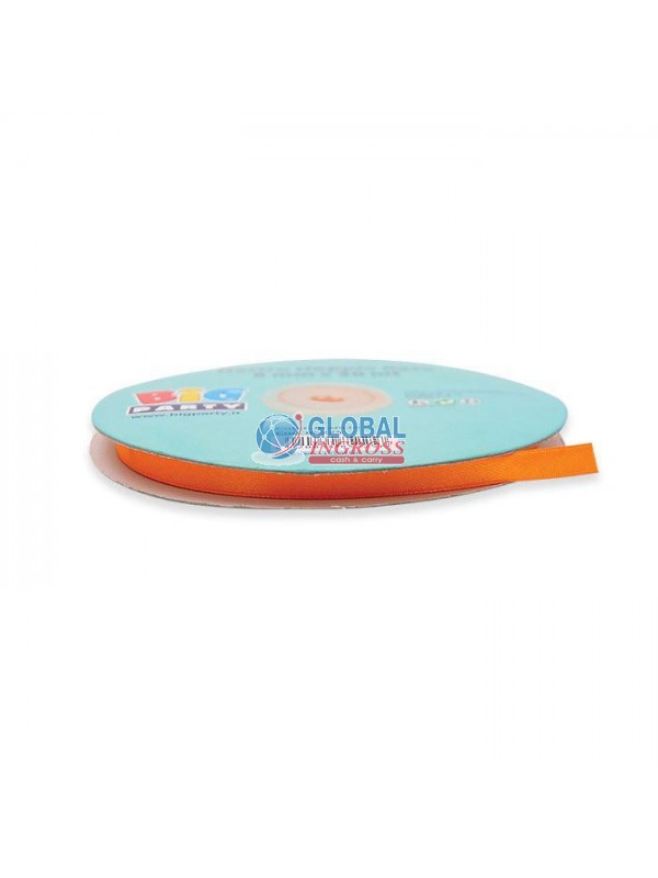 ROTOLO RASO 6mm 50mt ARANCIO