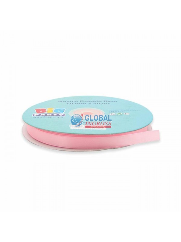 ROTOLO RASO 10mm 50mt ROSA