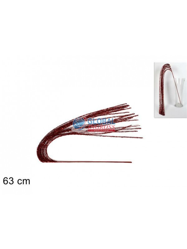 RAMO FILI PAILLETTES ROSSO