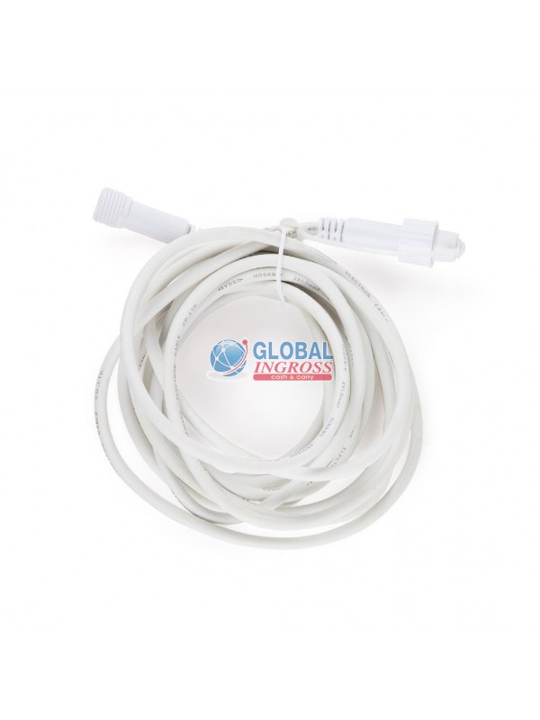 CAVO PROLUNGA 5mt FILO BIANCO 220V