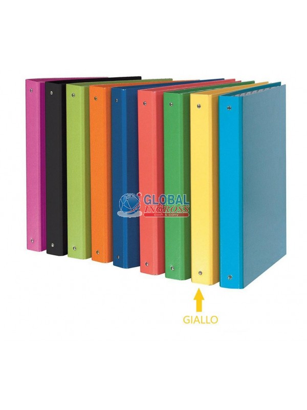 CARTELLA ANELLI JUST GIALLO