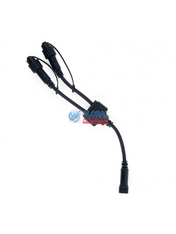 CONNETTORE 1 IN 2 PER LUCE FILO BIANCO 220V