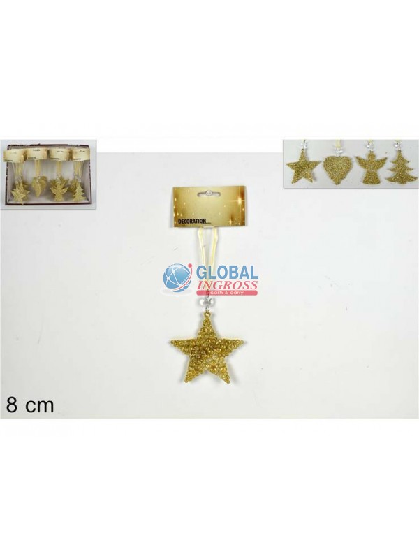 APPENDINO NATALE ACRILICO ORO