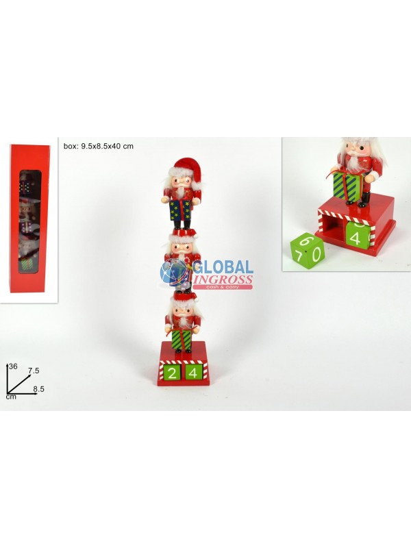 SCHIACCIANOCI SOLDATI C/CALENDARIO