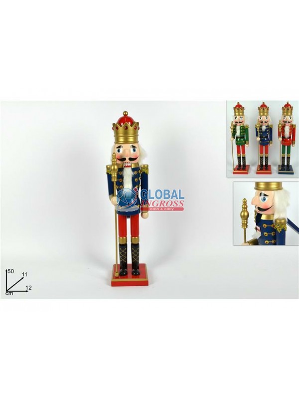 SOLDATO SCHIACCIANOCI LEGNO 50cm