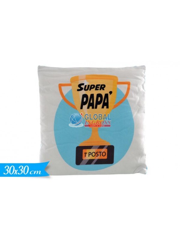 CUSCINO PAPA' SUPER 30x30