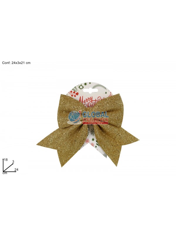 FIOCCO SPUGNA ORO 18x24GLITTER