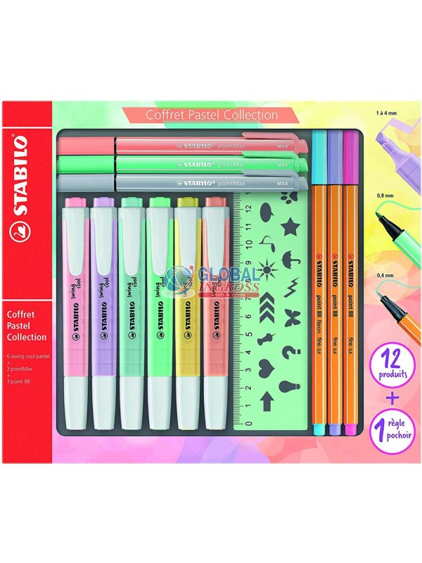 STABILO COFANETTO 13pz PASTEL COLLECTION
