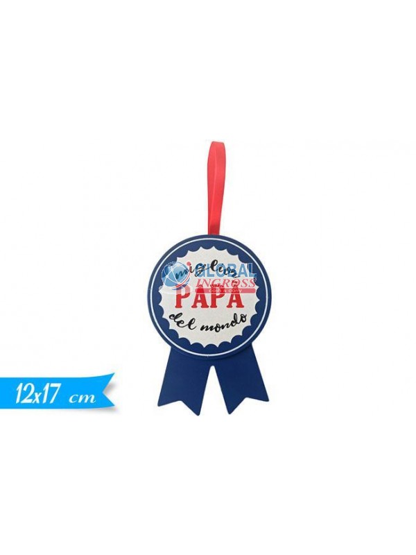 COCCARDA MIGLIOR PAPA' DEL MONDO