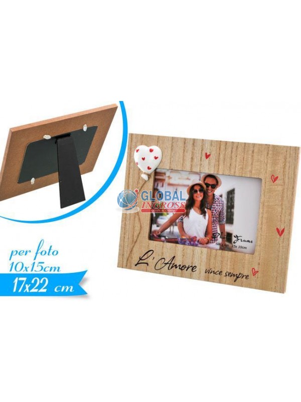 PORTAFOTO L'AMORE VINCESEMPRE 17x22
