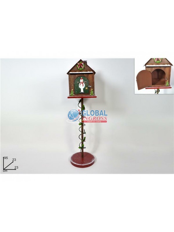 CASSETTA LETTERE PUPAZZO NEVE