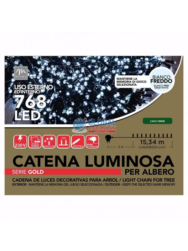 MINILED ESTERNO 768 BIANCO FREDDO SERIE GOLD