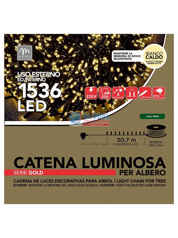 MINILED ESTERNO 1536 BIANCO CALDO SERIE GOLD