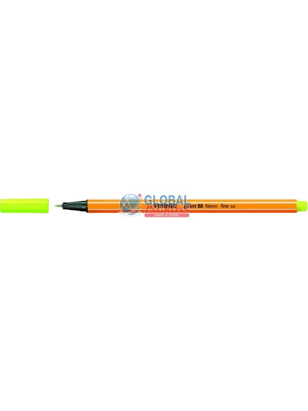 STABILO POINT 88 NEON GIALLO
