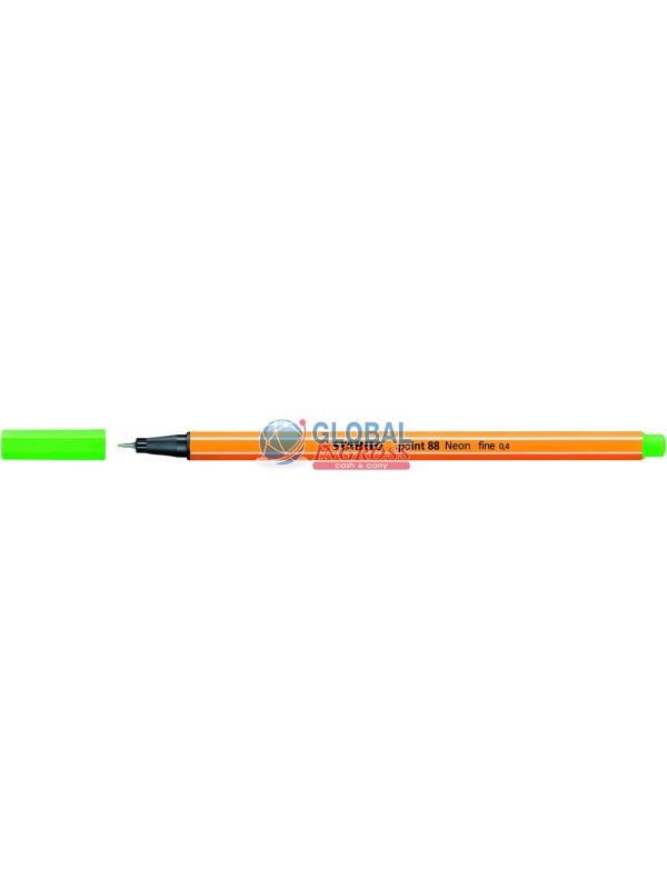 STABILO POINT 88 NEON VERDE