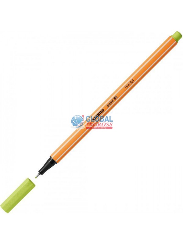 STABILO POINT 88 LIME GREEN