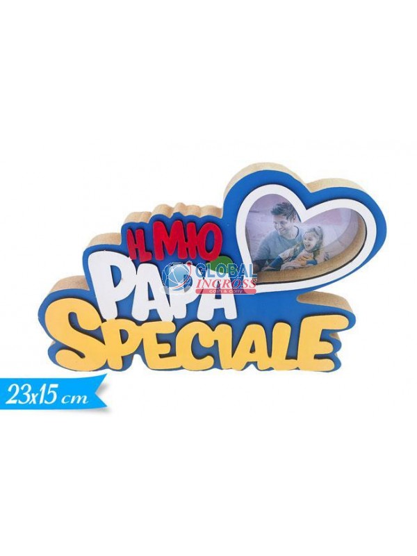 PORTAFOTO PAPA' SPECIALE 23x15cm