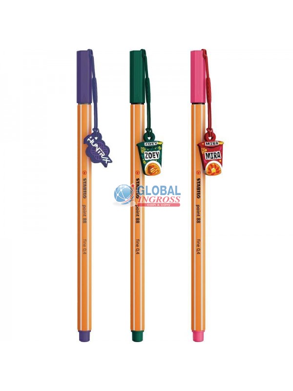 STABILO K-POP POINT 88 C/CHARM COLORI ASSORTITI DEMON HUNTERS